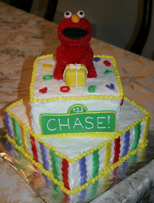 Elmo Cake